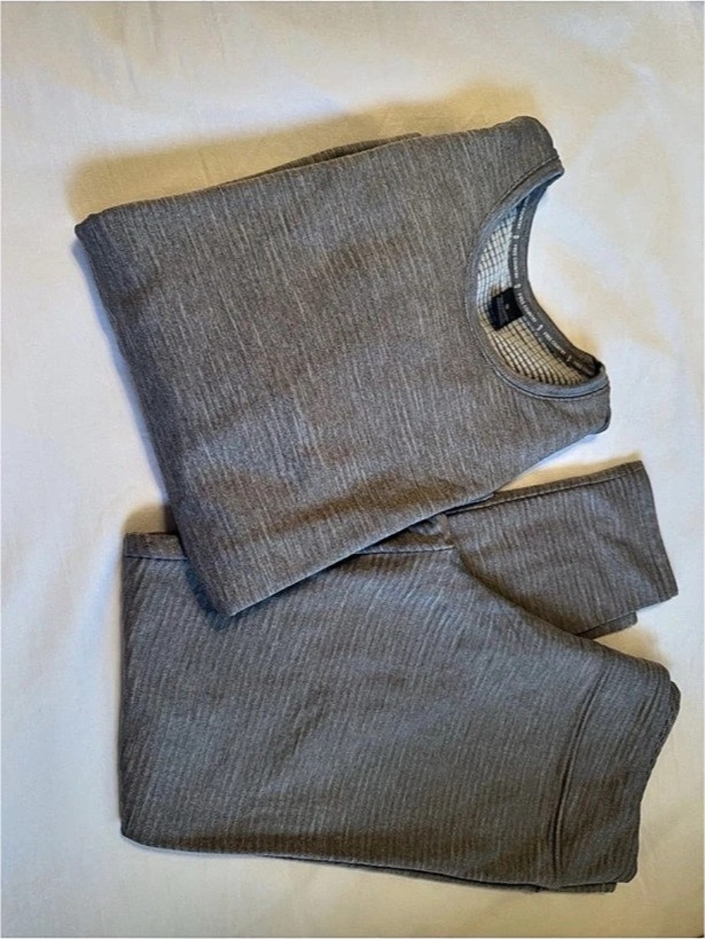 Free Country Gray Base Layer Set Size XL